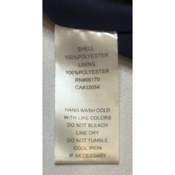 Sparkle & Fade Navy Blue Sun Dress Spaghetti Strap Corset Back Size Small - Picture 4 of 8